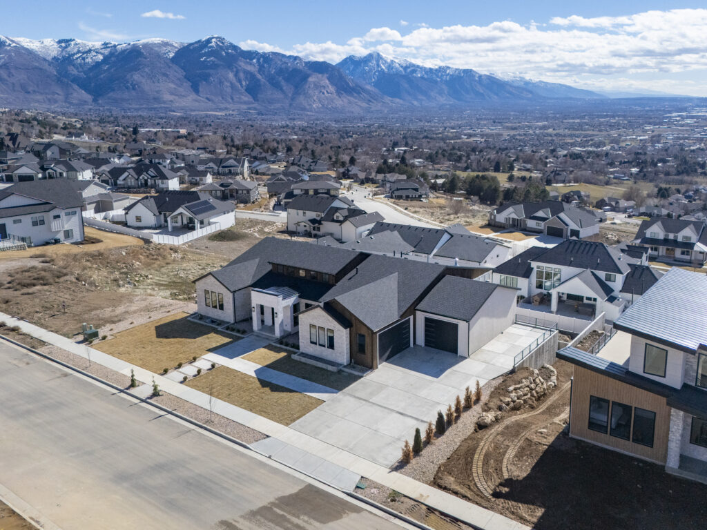 luxury aerial drone photography Ogden Utah