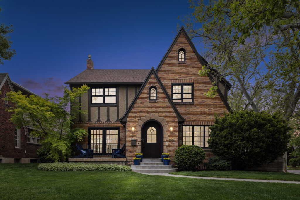 Luxury twilight exterior real estate photography ogden utah